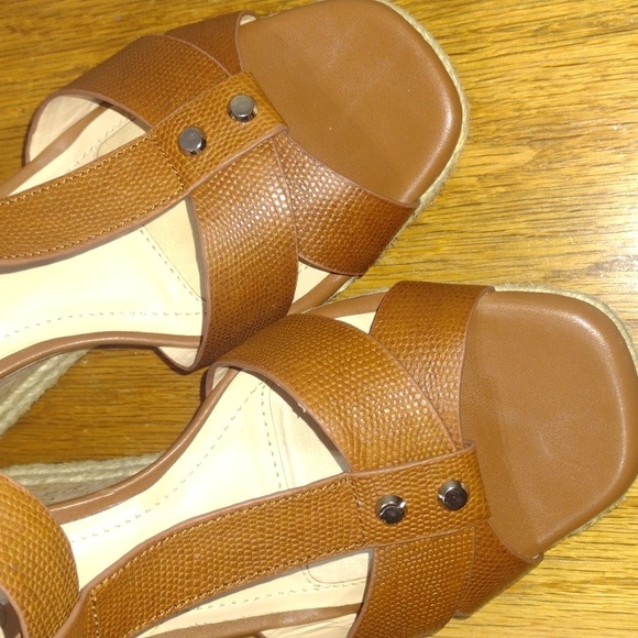 Alex Marie Brown Leather Women's Sandals 7.5 - Picture 6 of 12
